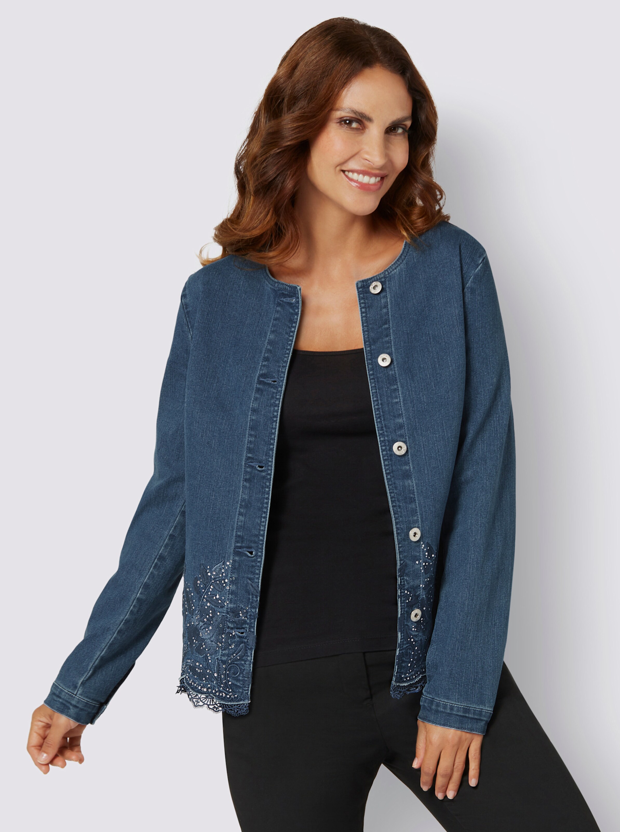 Jeansbluse