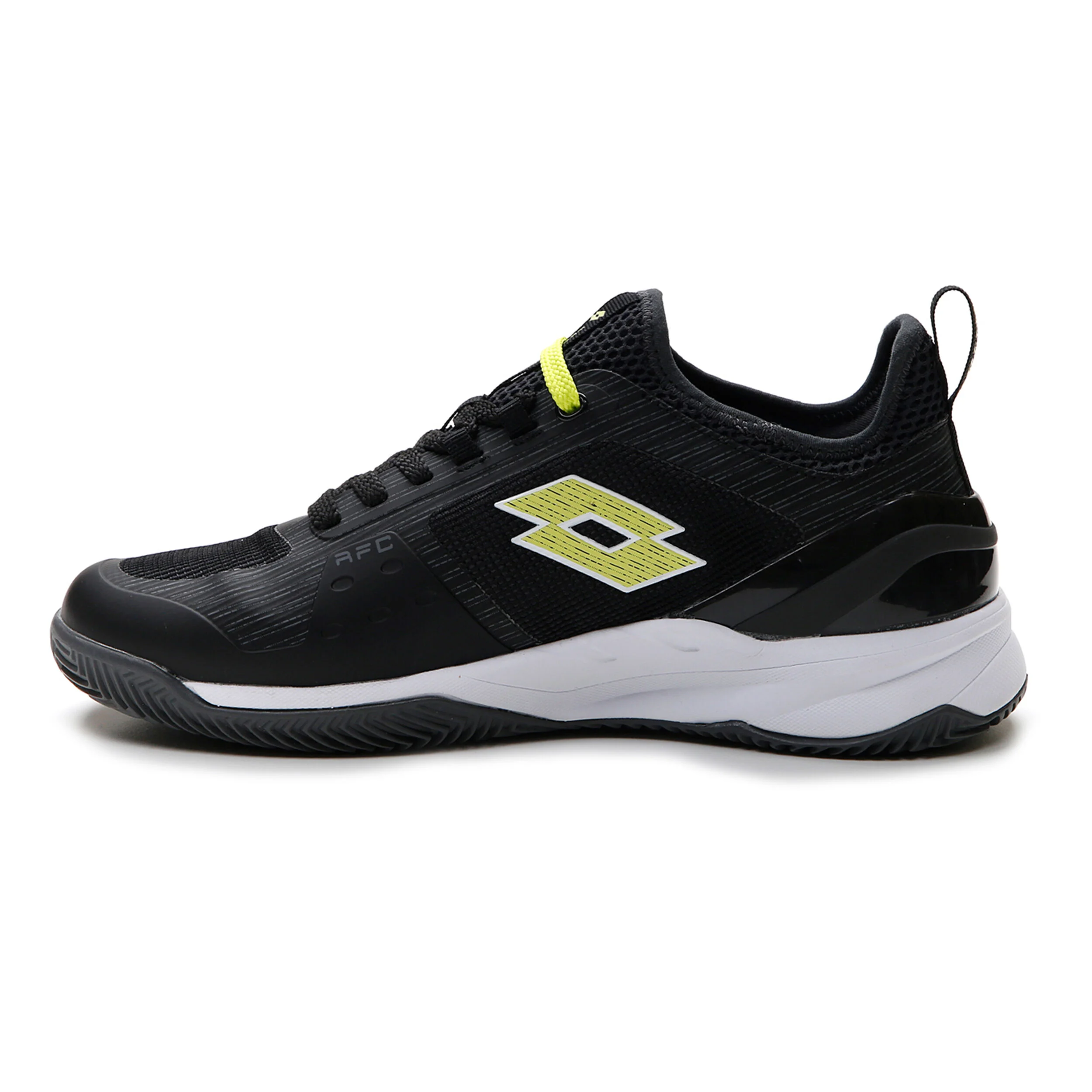 Lotto Mirage 200 Chaussure Terre Battue Hommes - Noir , Jaune Lemon