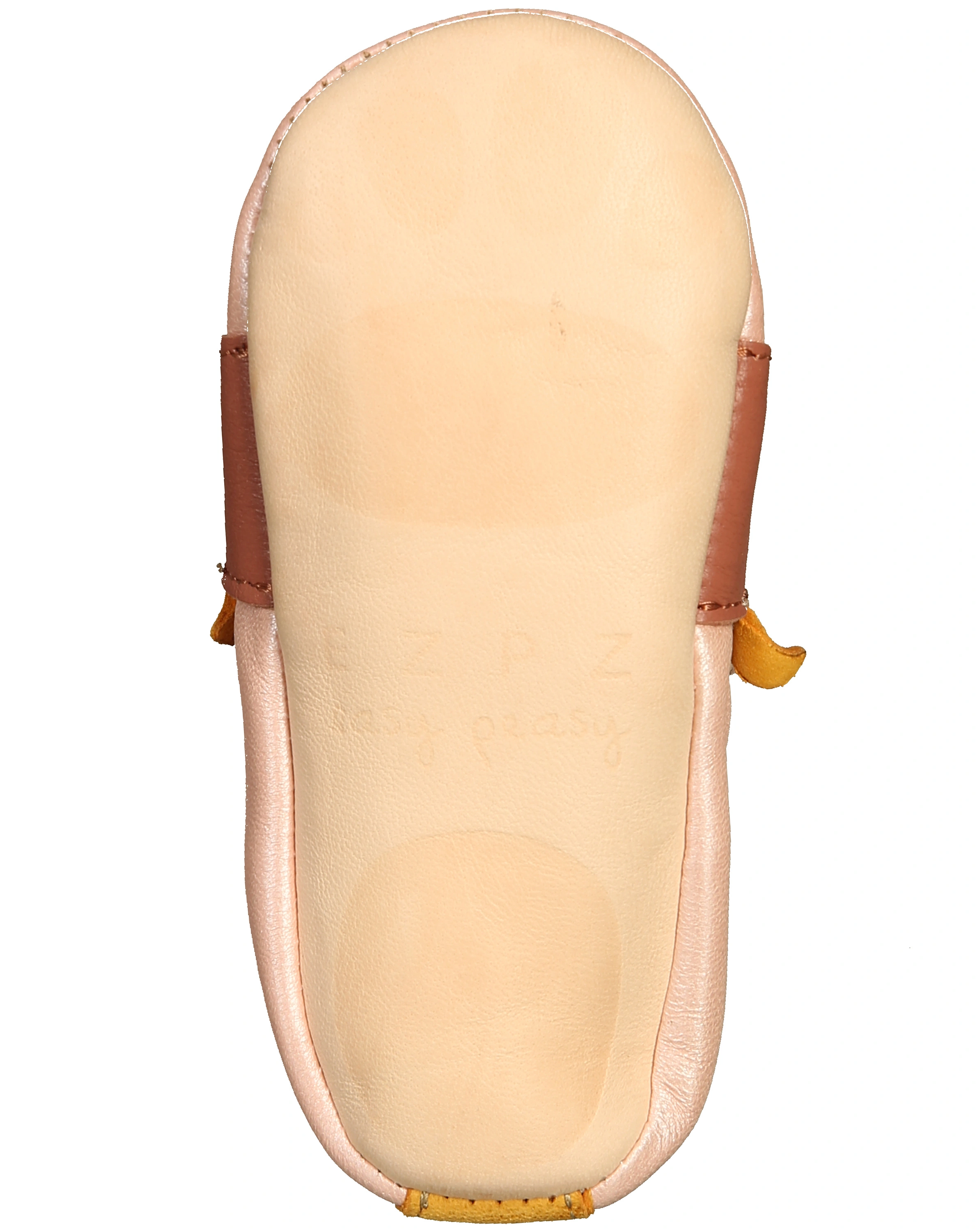 Leder-Krabbelschuhe BLUMOO PINGUOIN in rosa