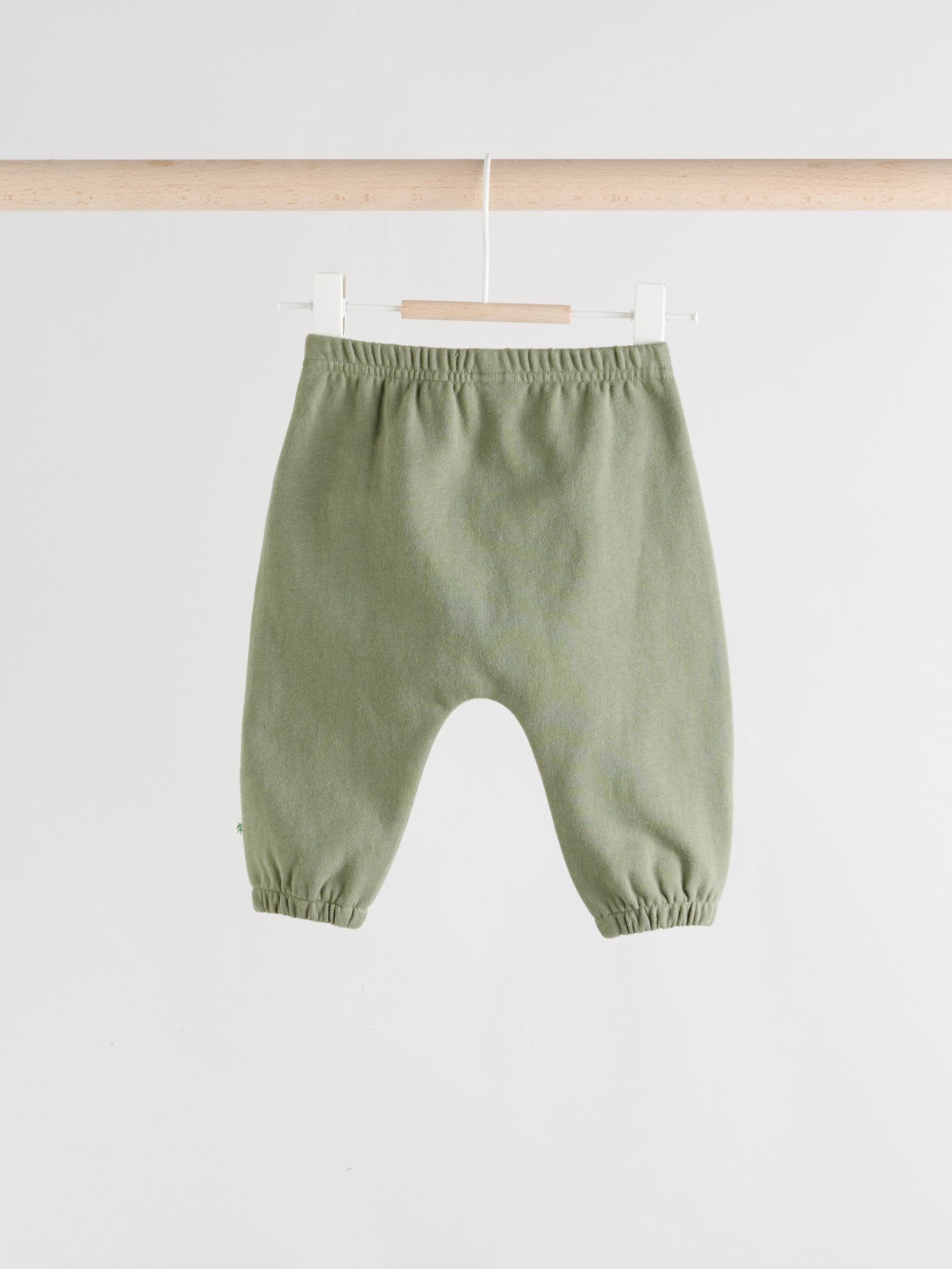Groene beer Fairisle - Set van fleece top en joggingbroek voor baby's (0mnd -2jr)