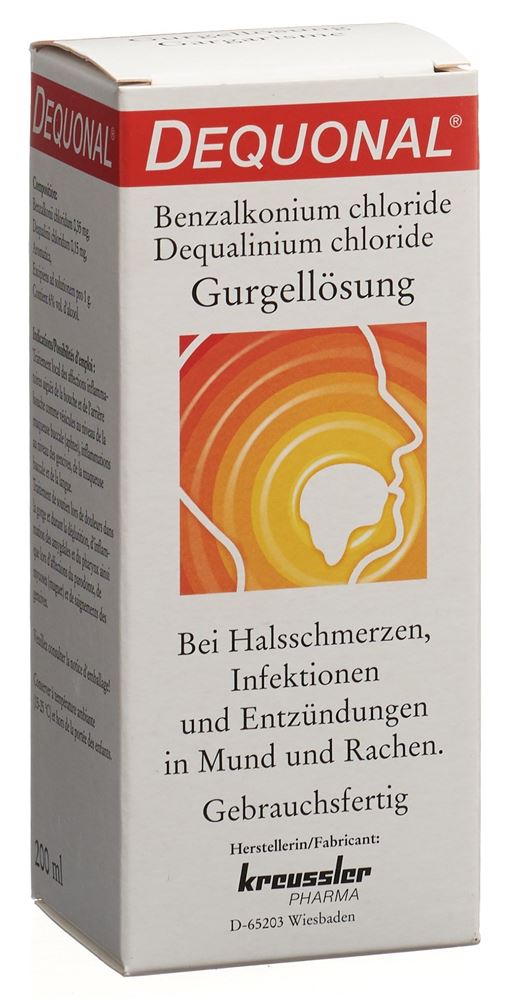 DEQUONAL Gurgellösung<br>200 ml, Flasche, Gurgellösung