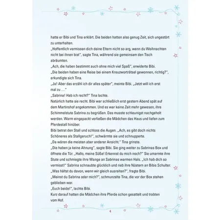 Nelson Bibi & Tina: Nick, der Schlittenhund: Mein Adventskalenderbuch