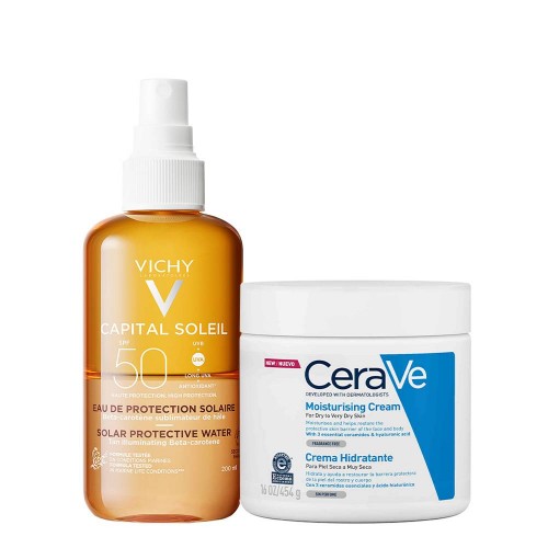 Vichy   CeraVe Kit Corpo Hidrata & Bronzeia