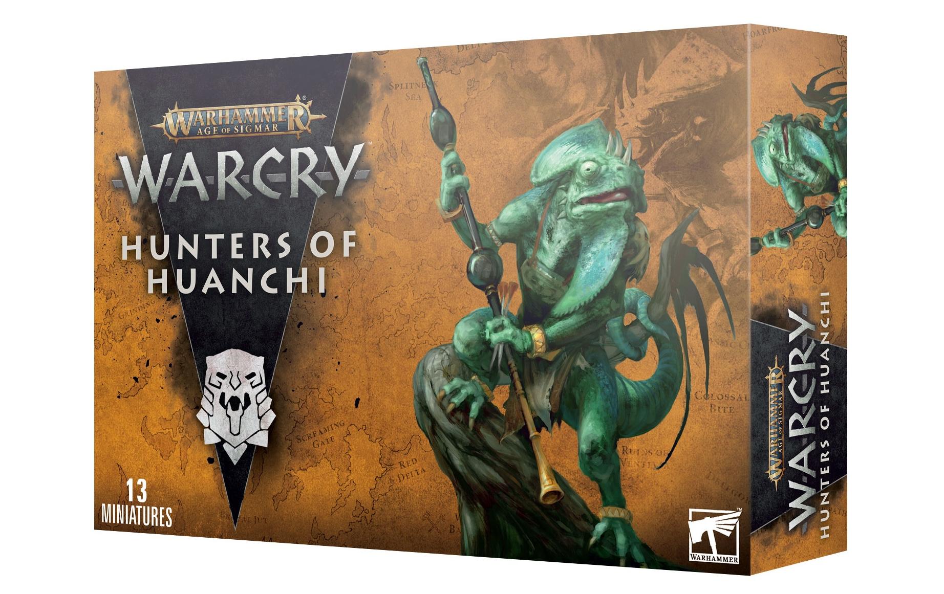 Figurenset Warhammer AoS Warcry Huanchis JägerWarhammer Age of Sigmar Warcry Miniaturen: Hunters of Huanchi