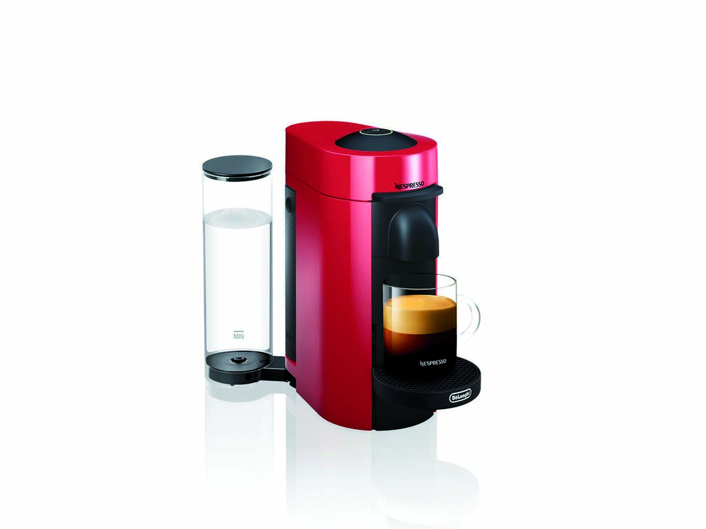 MÁQUINA DE CAFÉ NESPRESSO DELONGHI ENV150.R VERTUO PLUS VERMELHA