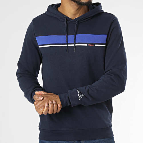 Sweat Capuche Logo Affragola 331C3WW Bleu Marine