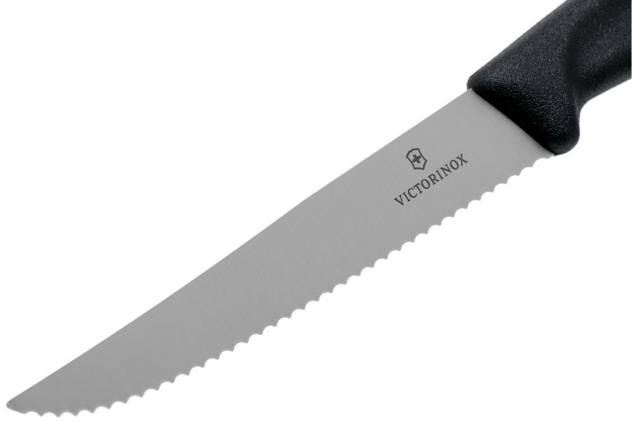 Victorinox SwissClassic 6.7233.6, 6-delige steakmessenset, zwart