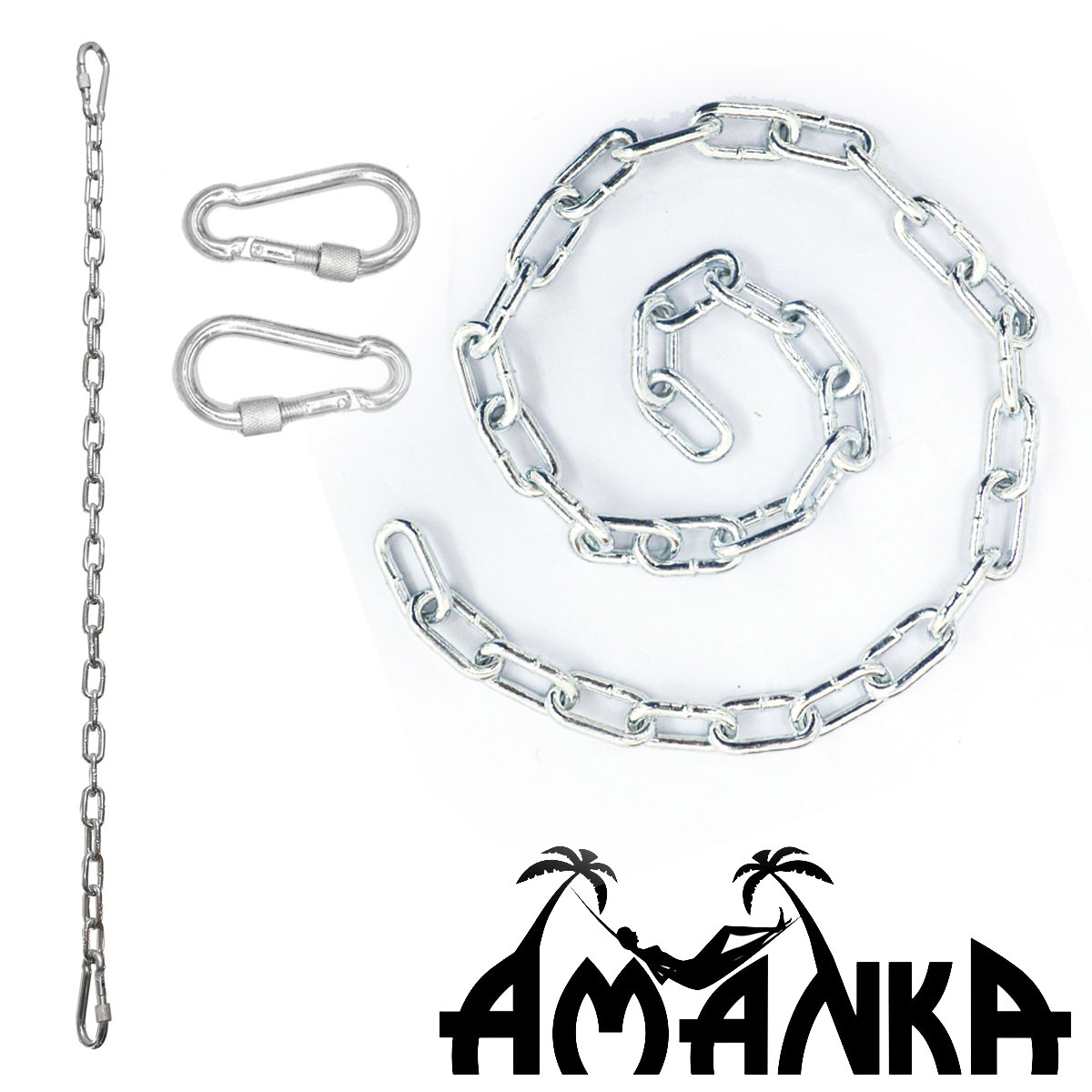 AMANKA 100 cm hangstoel ketting