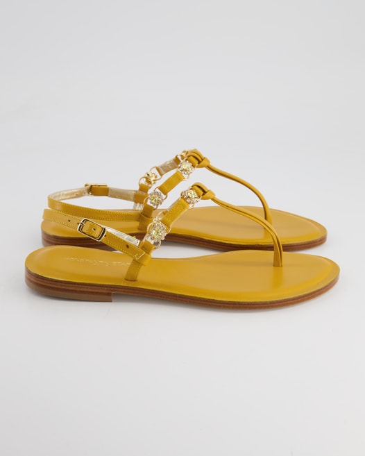 Konstantin Starke Farfallina Sandalen in Gelb