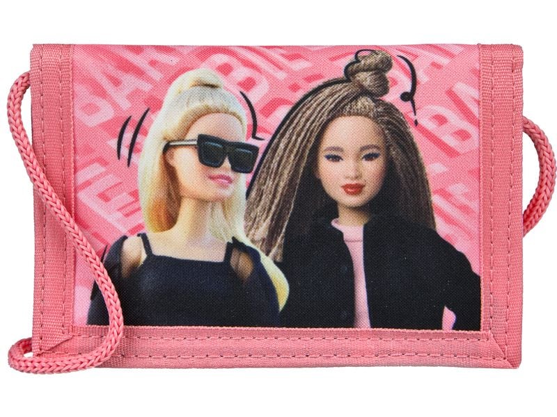 Undercover Portemonnaie Barbie 13 cm x 8 cm Geldbeutel mit Umhängeschnur