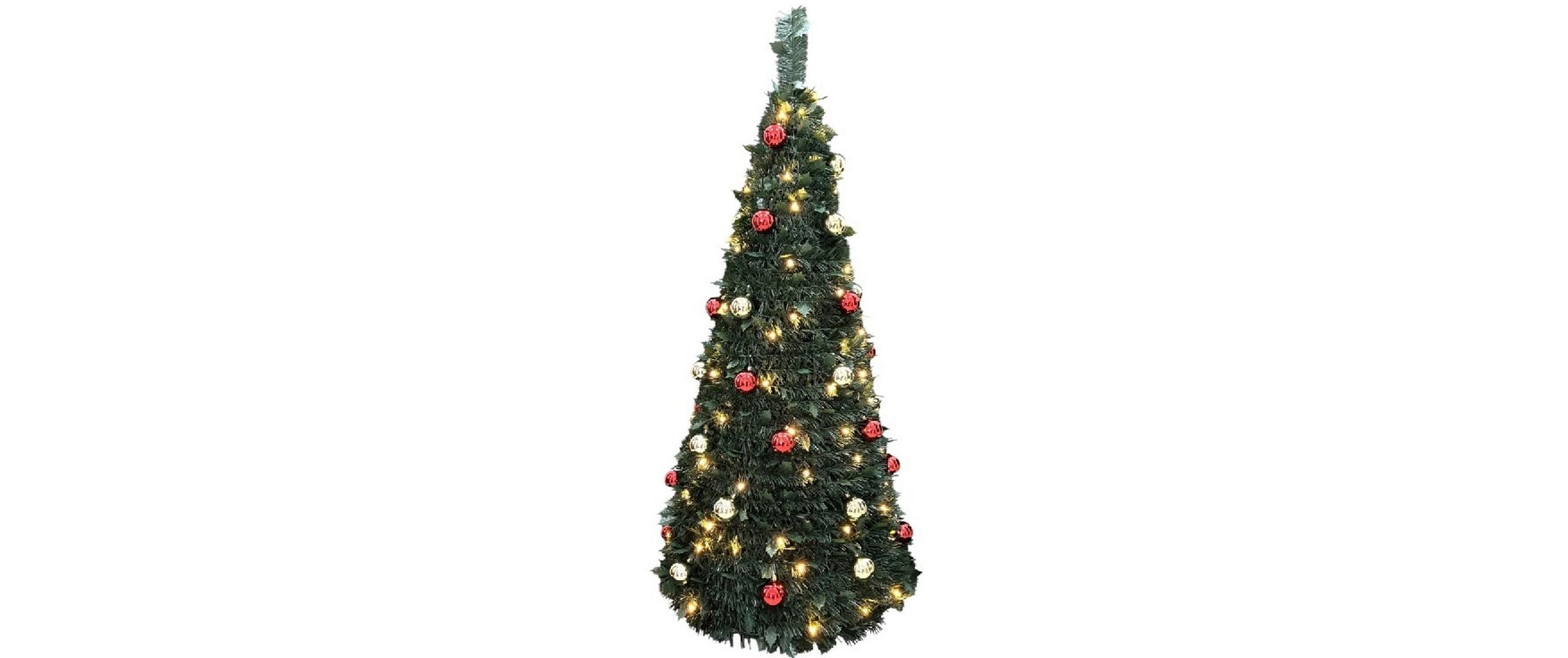 LED Pop-up-tree Grün Höhe: 180 cm<br>Weihnachtsbaum