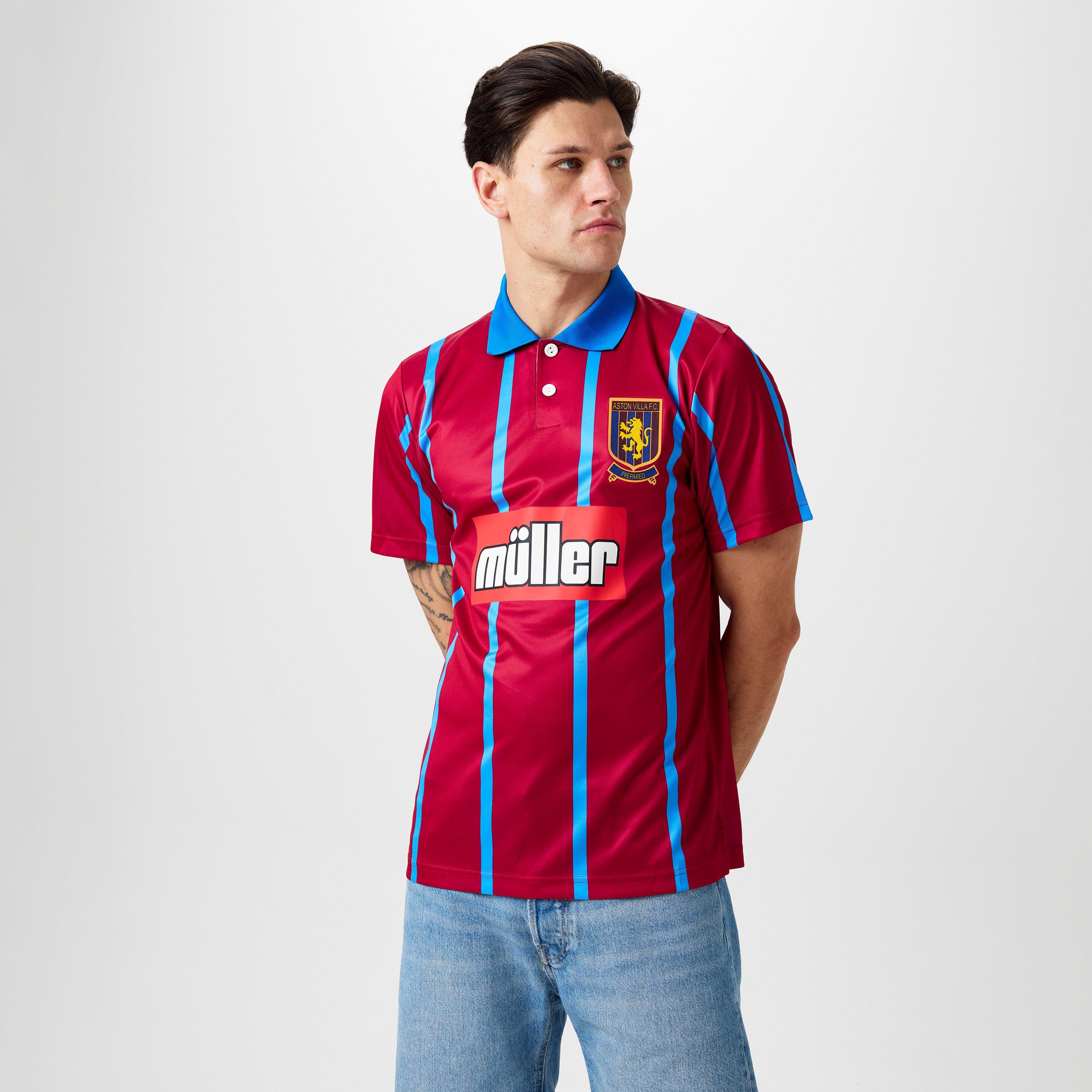 Score Draw SD Aston Villa Retro Home Shirt94 Adults