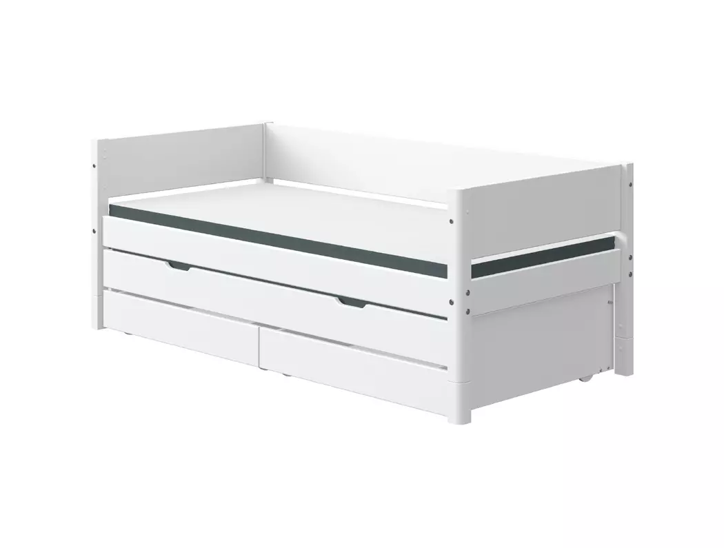 Bett White 90 x 200 cm