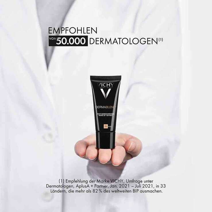 Vichy Dermablend Teint-korrigierendes Make-up 25 Nude, 30 ml