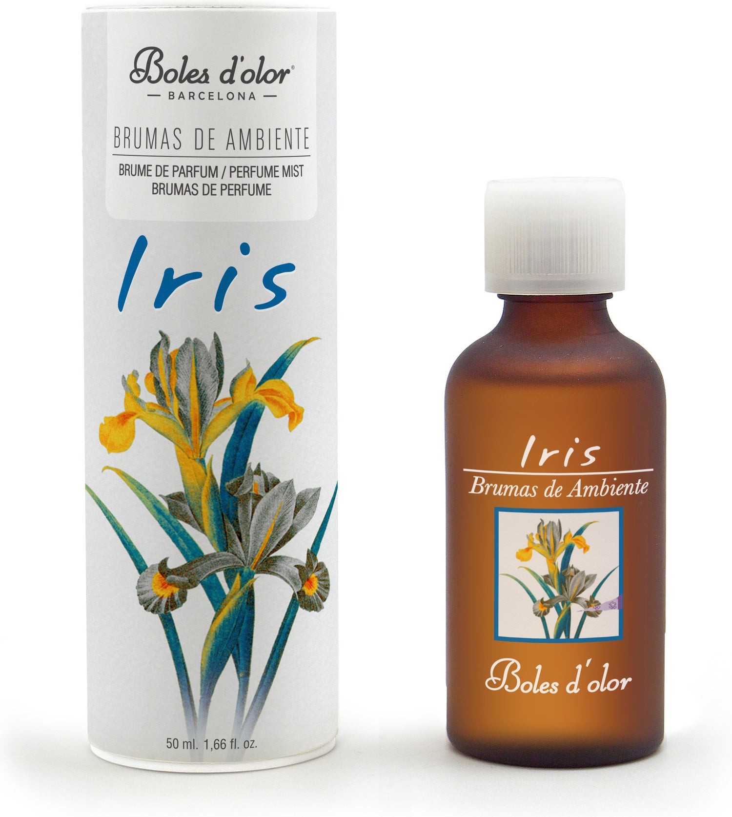 Boles d'olor geurolie Brumas de ambiente Iris50 ml
