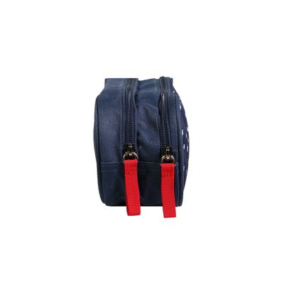 Trousse rectangulaire Phileas Etoiles - 2 compartiments - bleu - Bagtrotter