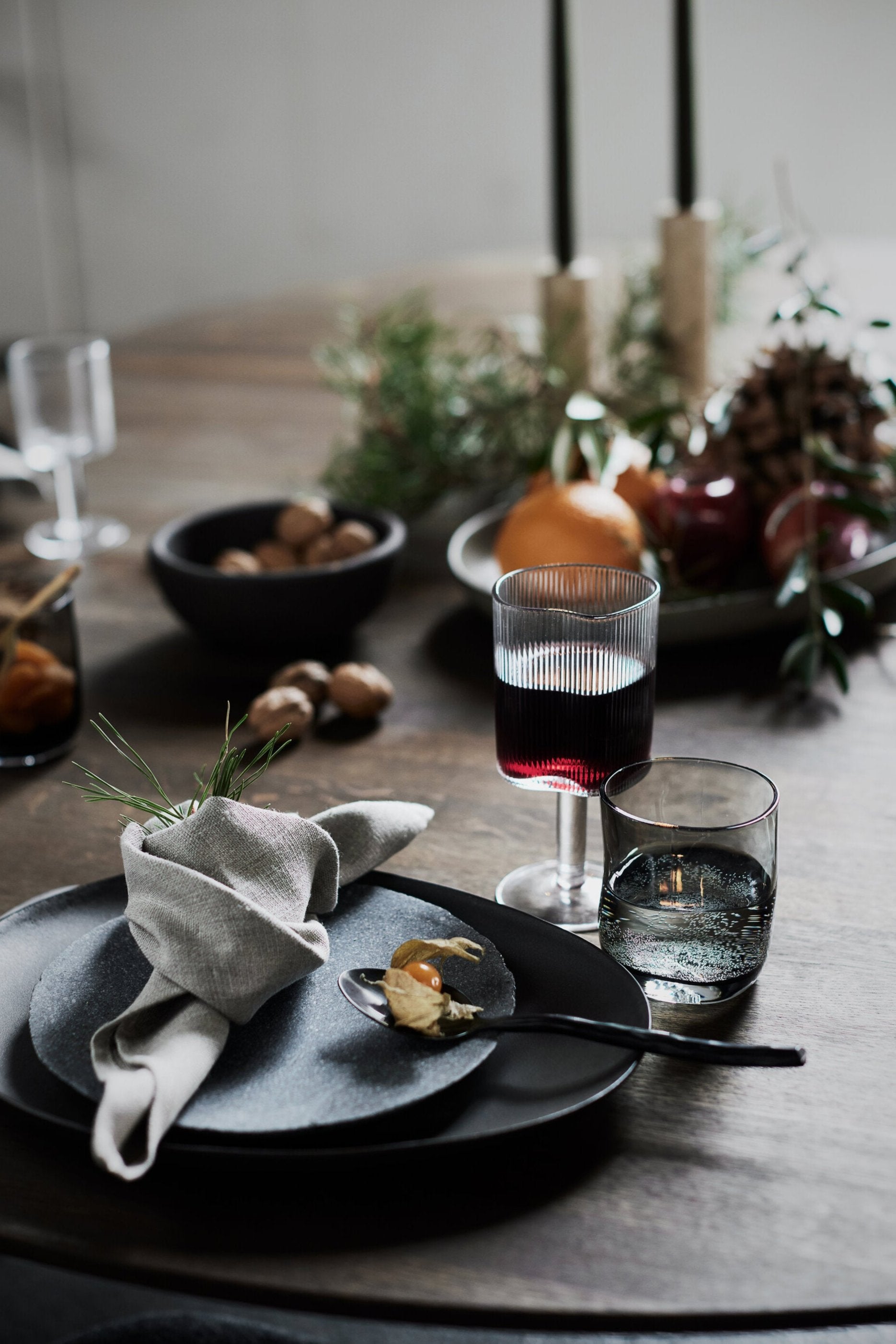 Muubs  Furo glas lille, 4 stk. - Røget