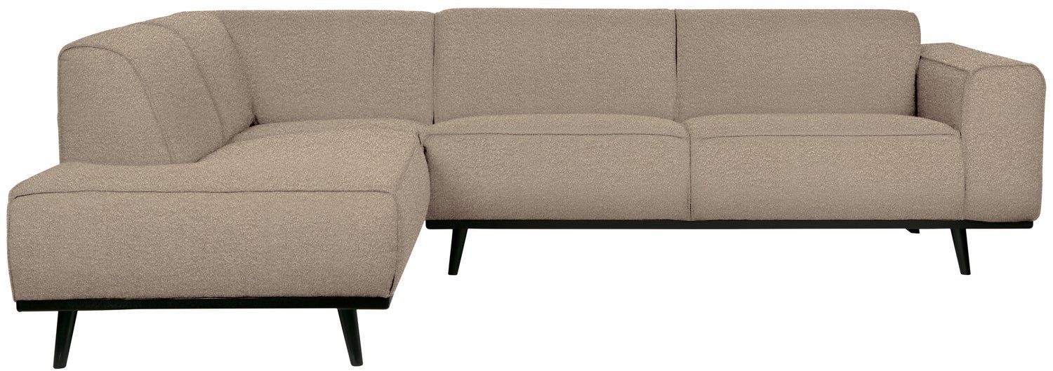 WOOOD   Statement Bouclé Links Hoekbank