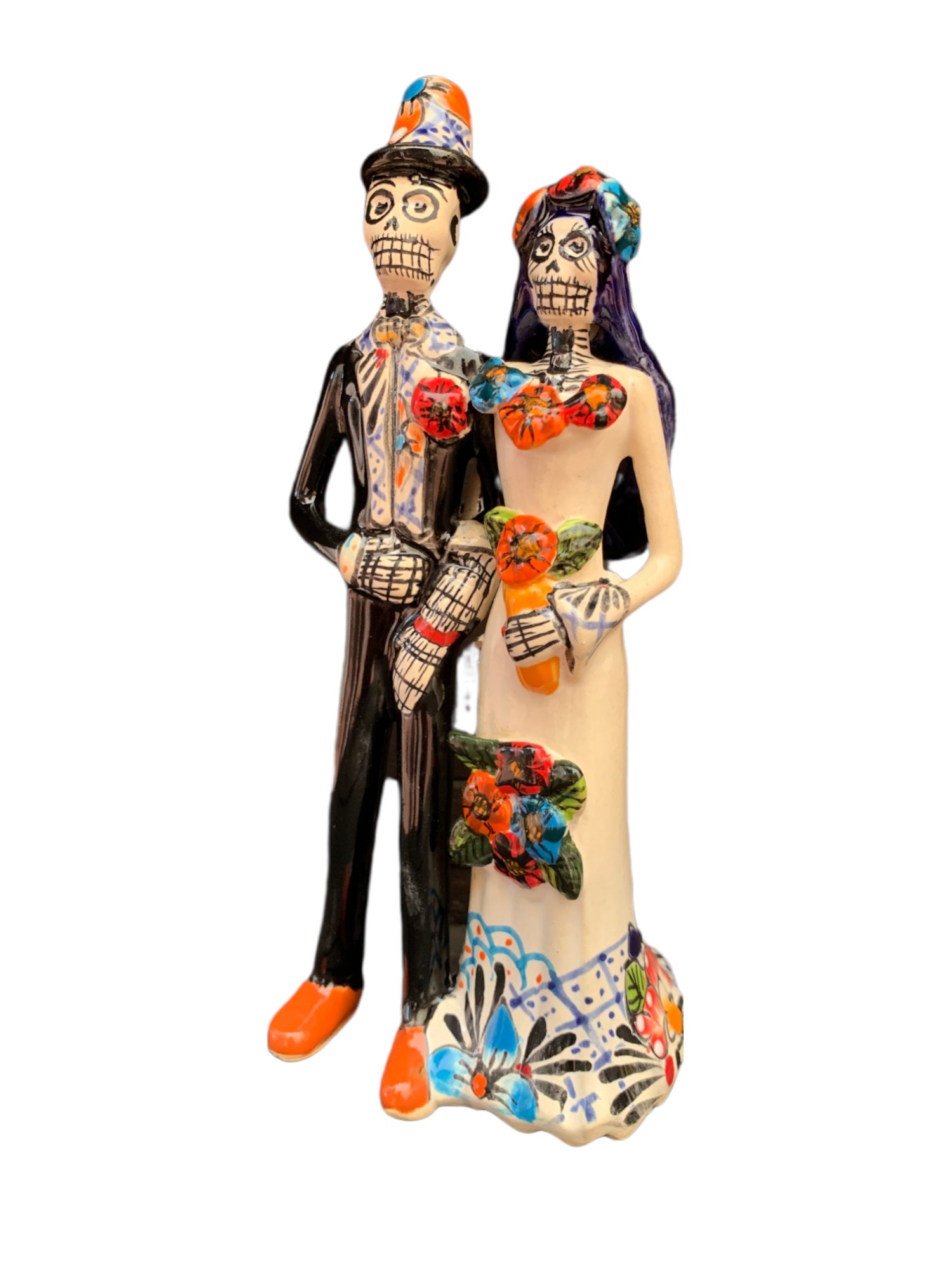 Keramik-Figur 'Novios Nano', multicolor, H 20 cm, B 8 cm, L 7 cm von fischer's lagerhaus