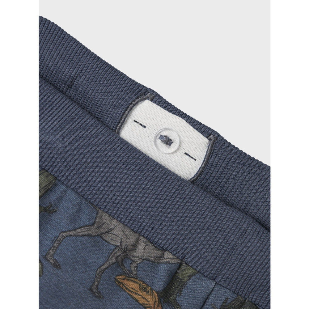 Køb Name It China Blue Benja Regular Sweatpants