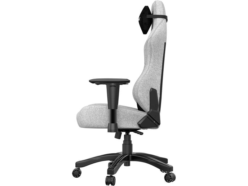 Anda Seat Gaming-Stuhl Phantom 3 Grau Gaming-Stuhl aus Kunstleder und mit einer Belastbarkeit von bis zu 100 kg