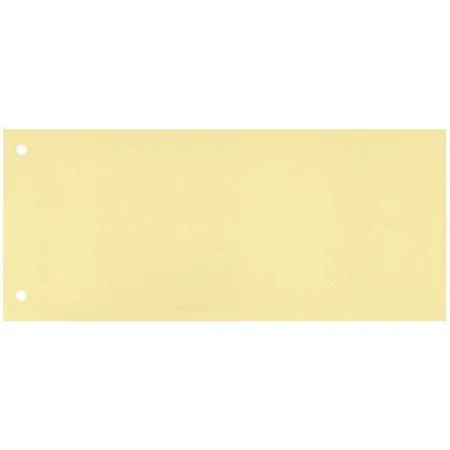 Q-Connect Trennstreifen gelb, 10,5 x 24 cm, 100 Stück