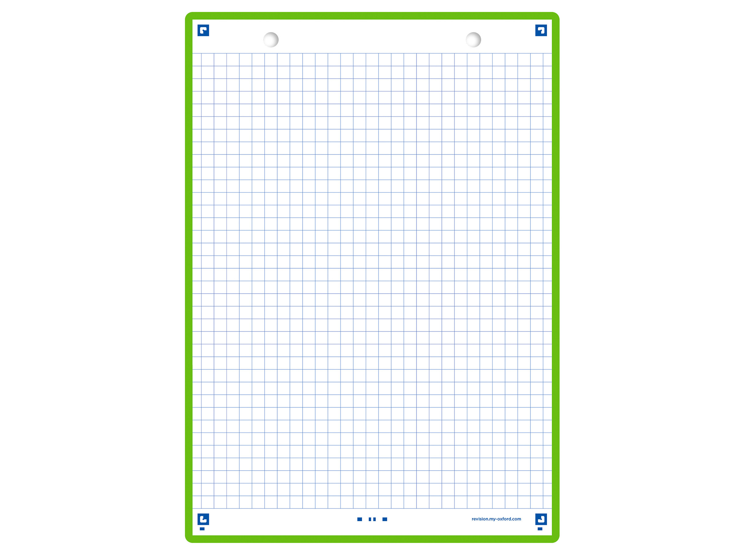 FLASHCARDS QUADRICULADOS OXFORD 2.0 A5 VERDE 30 FOLHAS
