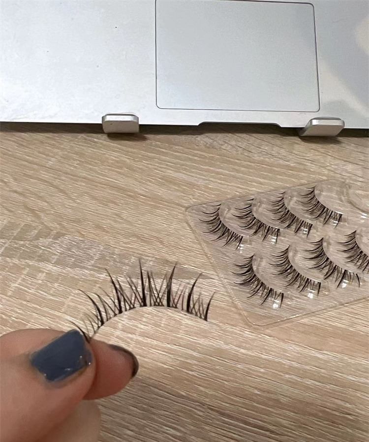 Mogugu - Set van 5 paar: natuurlijke, luchtige nepwimpers