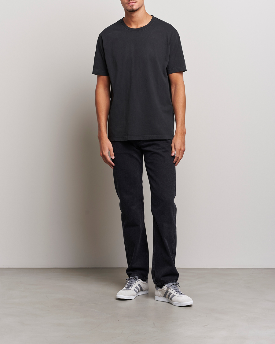 Nudie Jeans Uno Everyday Crew Neck T-Shirt Black