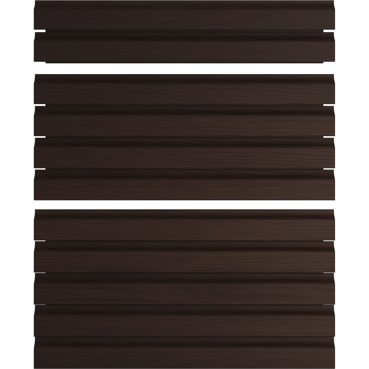 Epoq Lamella skuffefront til kjøkken 60x13 (mørk eik)