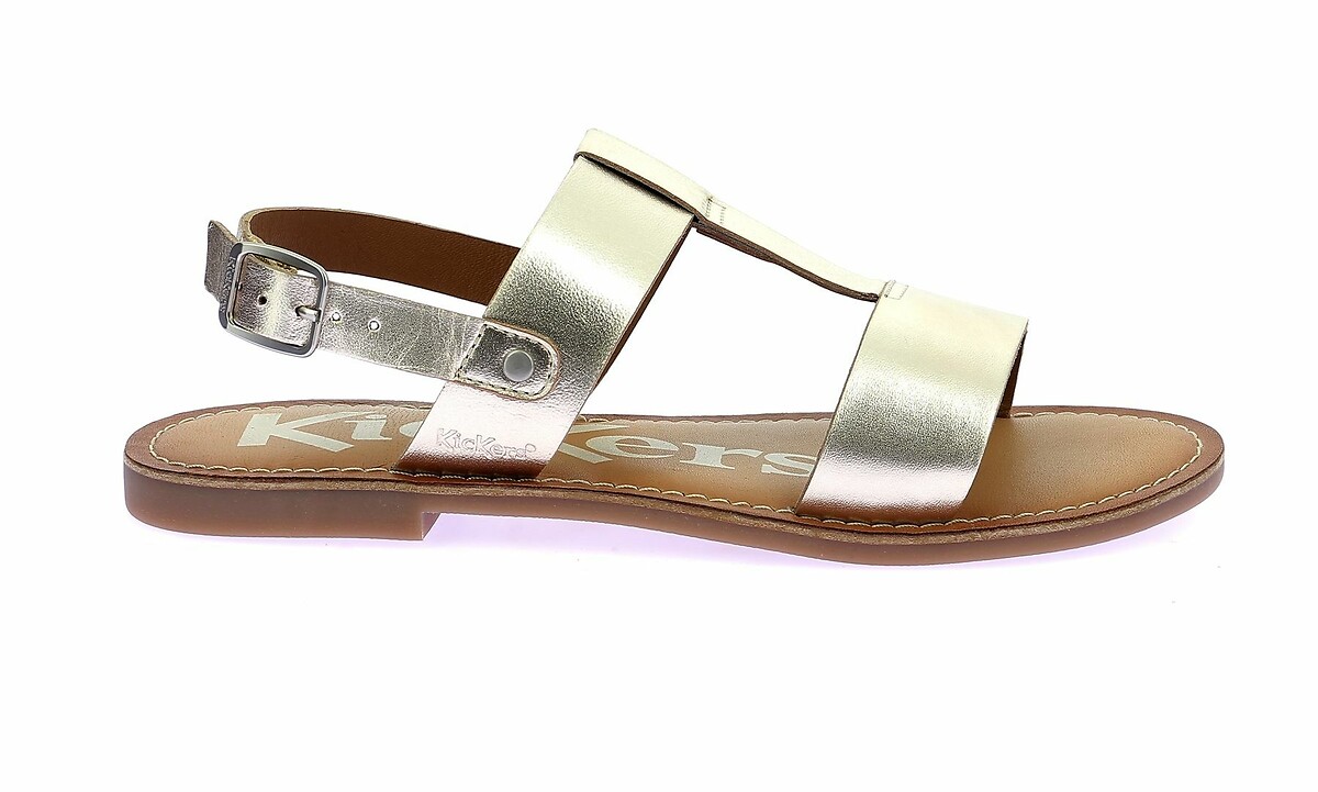 KICKERS<br>Sandálias de couro Kick Dines