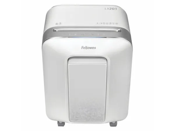Makulator Fellowes Powershred® LX211 micro-cut 2x12 mm hvid (P-5)