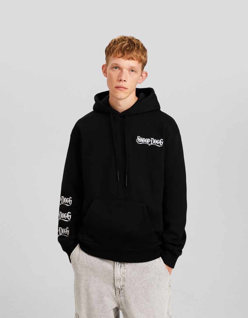Moletom oversized com estampa do Snoop Dogg
