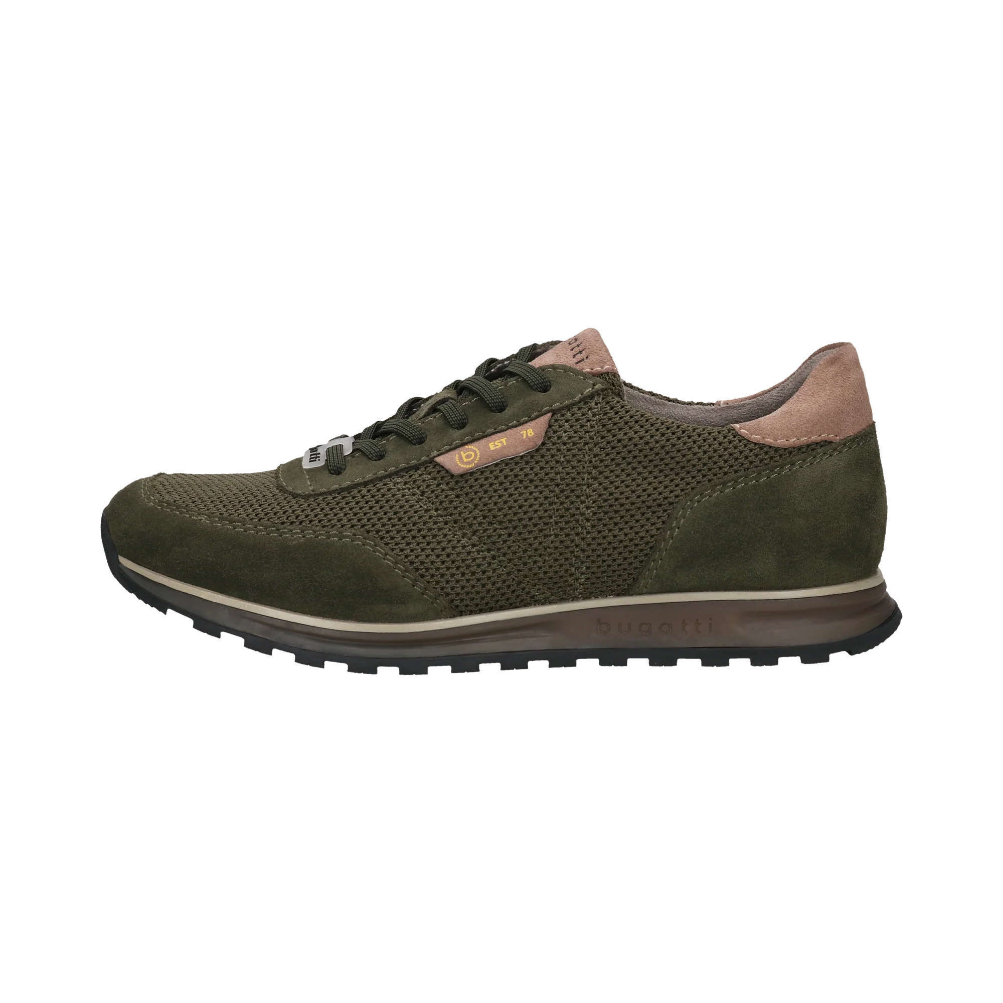 Leder Sneaker grün