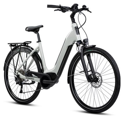 Vélo de Ville Électrique Winora Tria 10 Wave Shimano Deore 10V 500 Wh 700mm Gris 2023