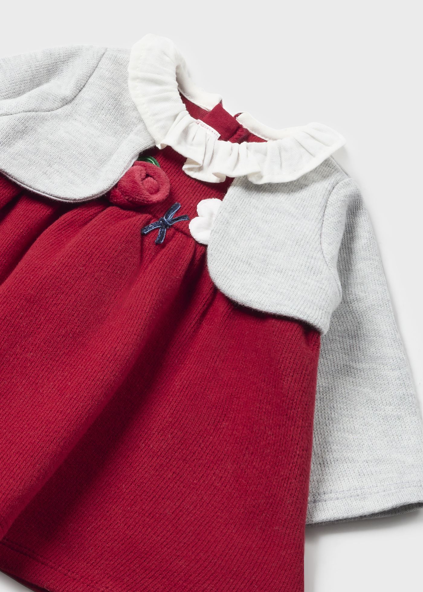 Vestido tipo cardigã Better Cotton para recém-nascido