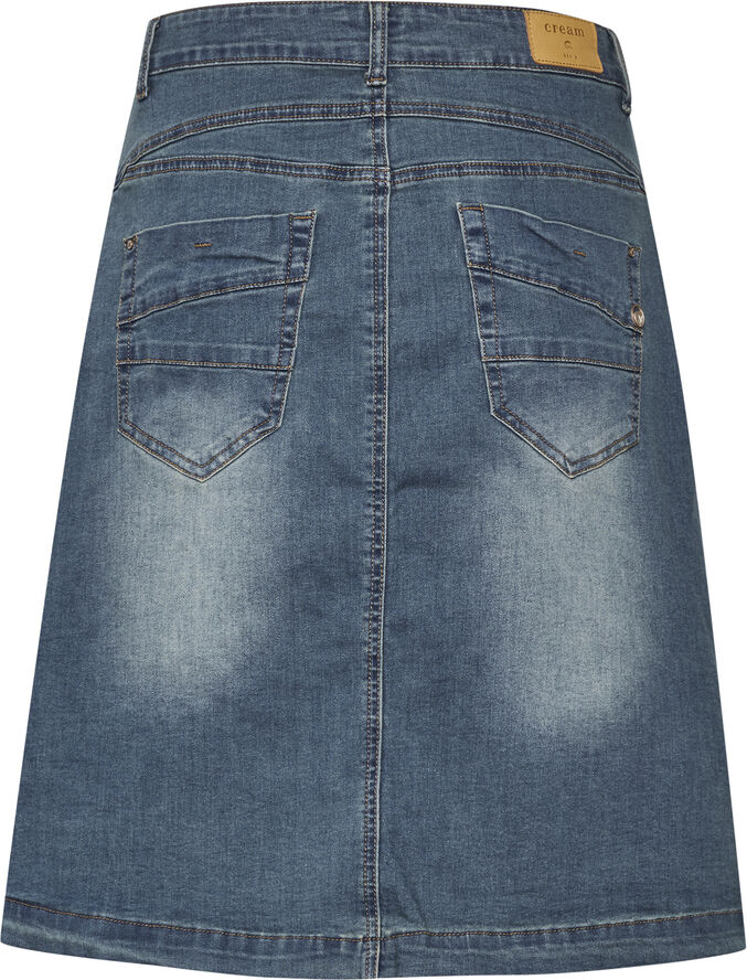 Cream CRLone Skirt Light blue denim