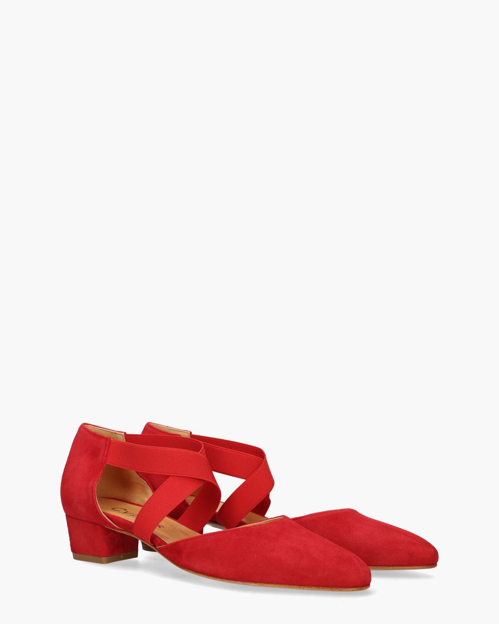 Cypres 3484 Rood Damespumps