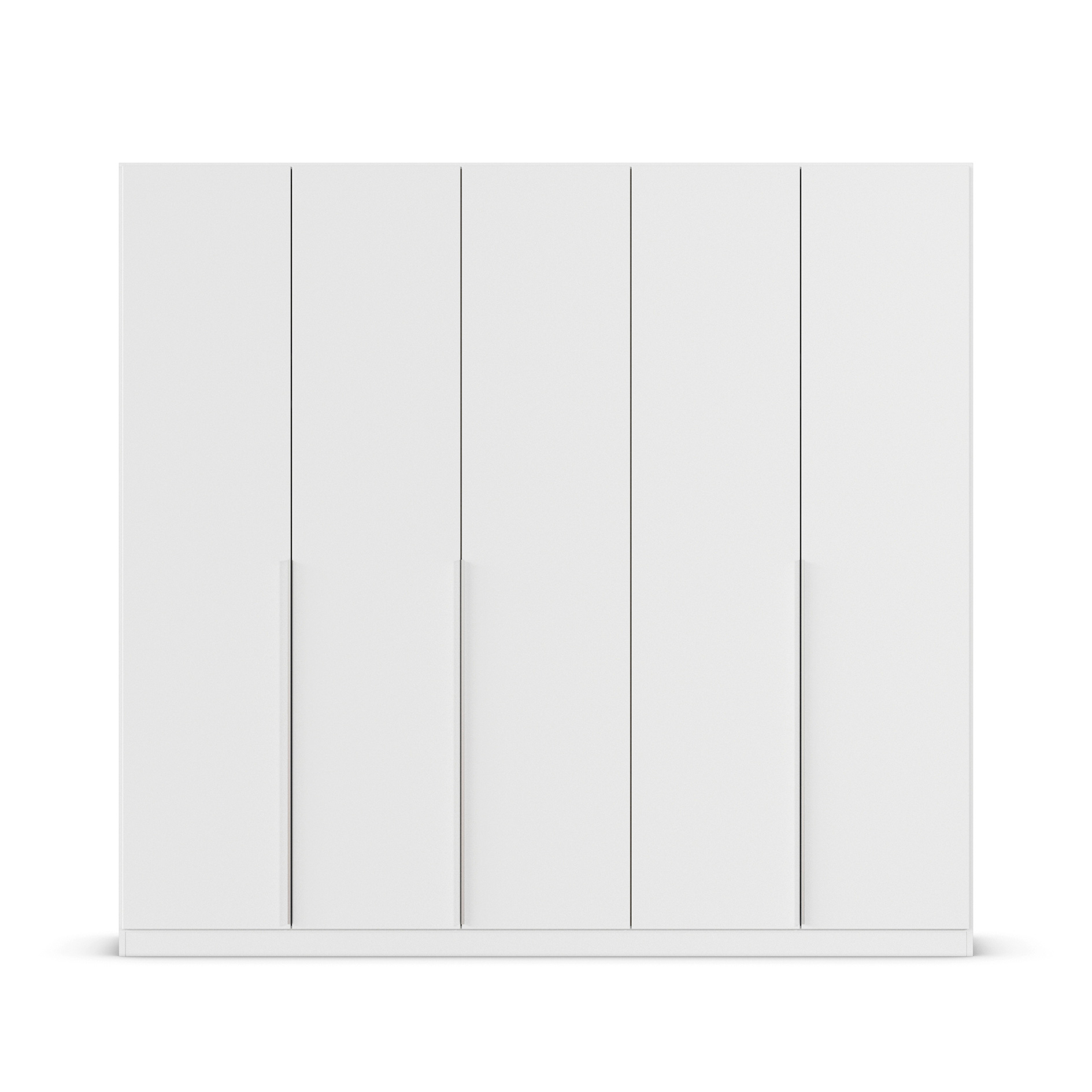 Drehtürenschrank - alpinweiß - 5-türig - 226x210 cm