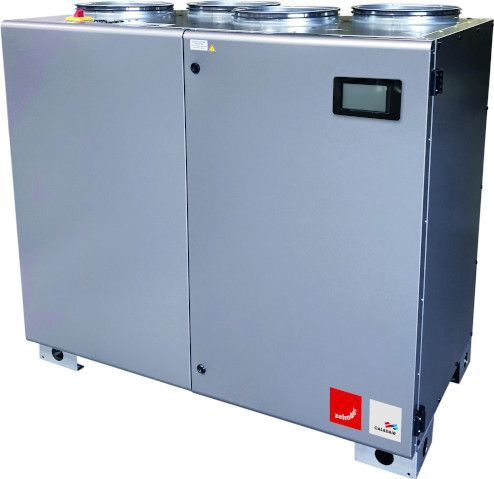 Zehnder - Silvertop 08 - Ventilatiesysteem - CO2-gestuurde toerenregeling