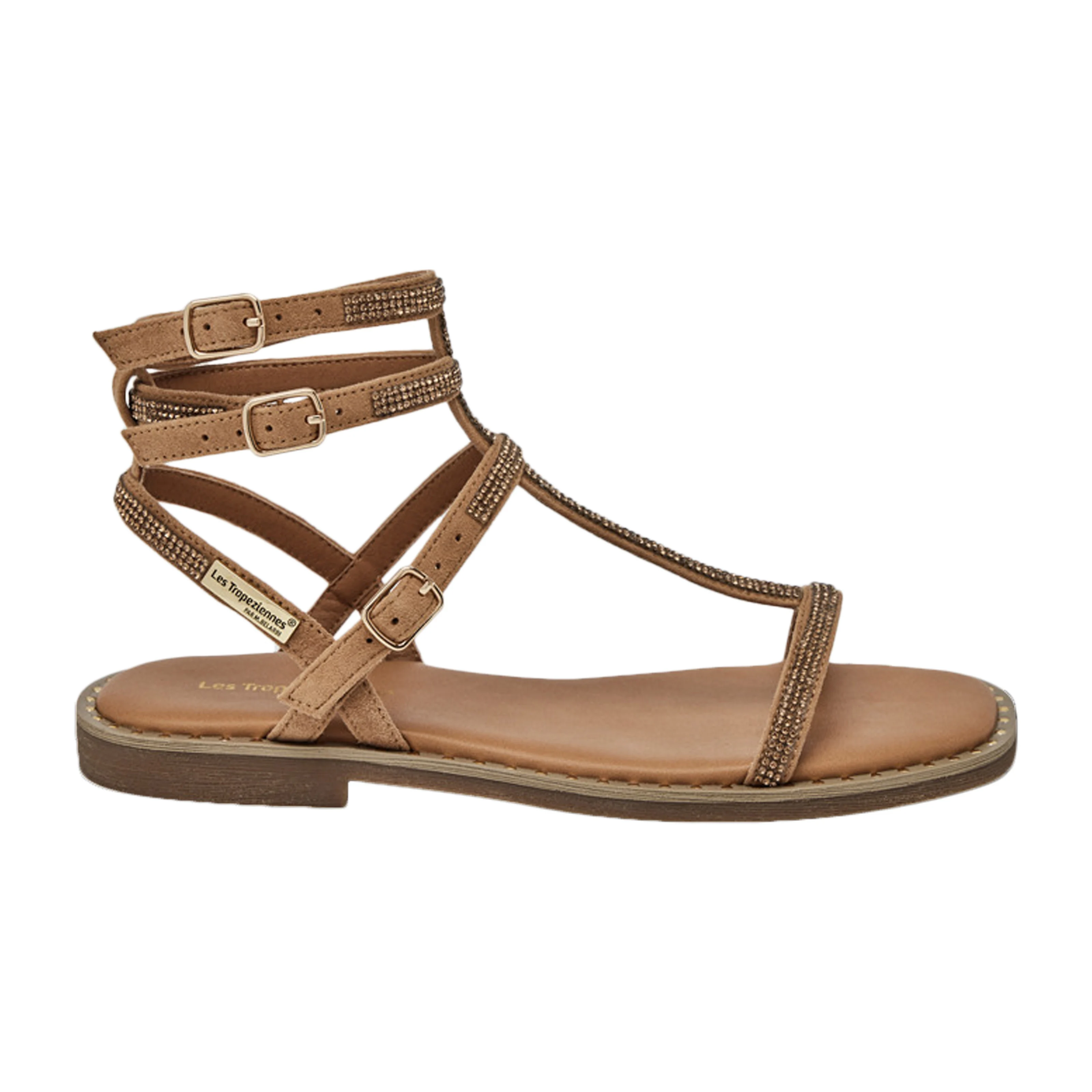 Sandales cuirpar m.belarbi coradiam | Marron