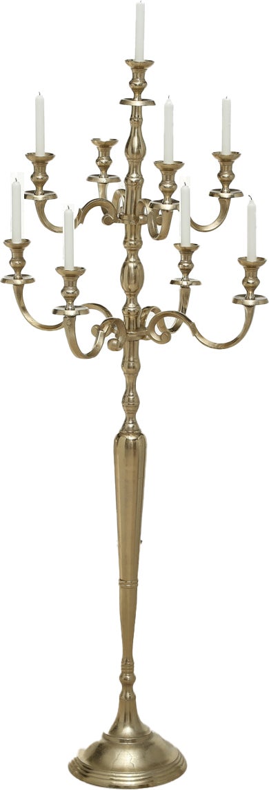 Boltze kandelaar Victoria goud D 60 H 180 cm