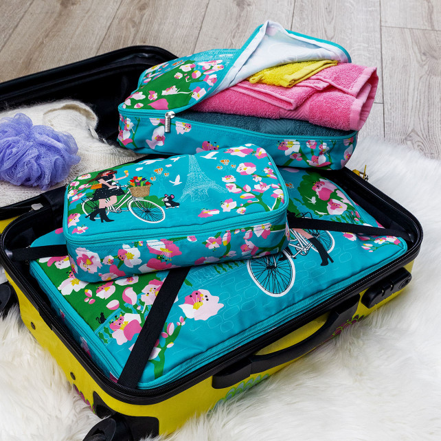 Set de 3 pochettes de voyage - Travel organizer