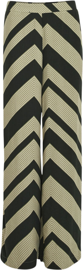 Minus Jalia High Waisted Wide Leg Pant Jungle green print