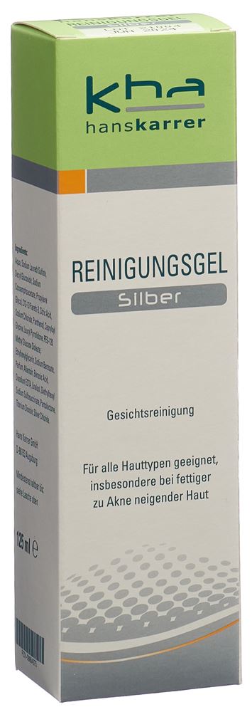 Hans Karrer Reinigungsgel Silber<br>125 ml, Tube
