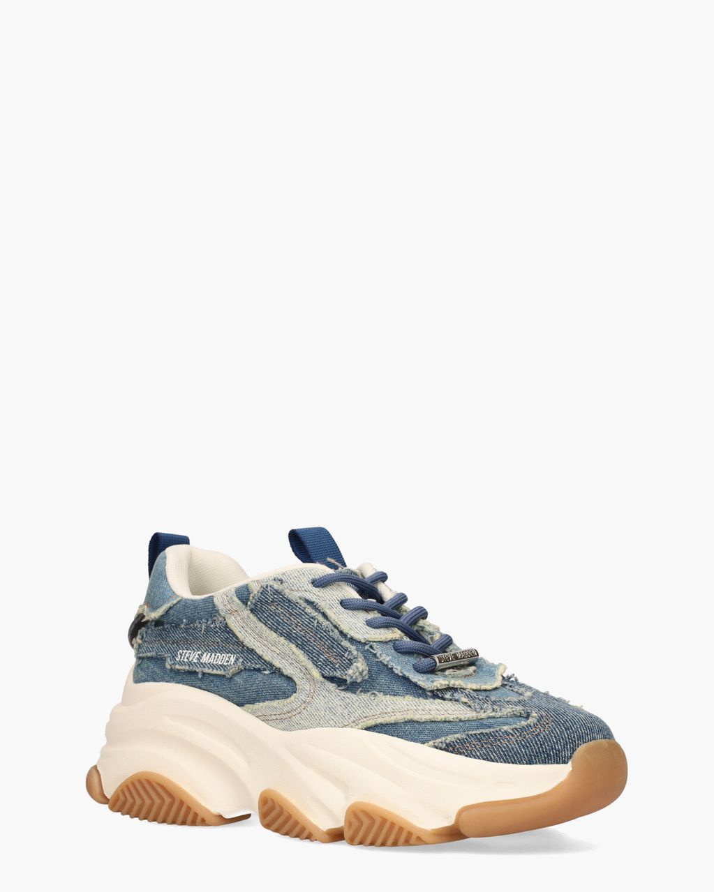 Steve Madden Possession-E Jeansblauw Damessneakers