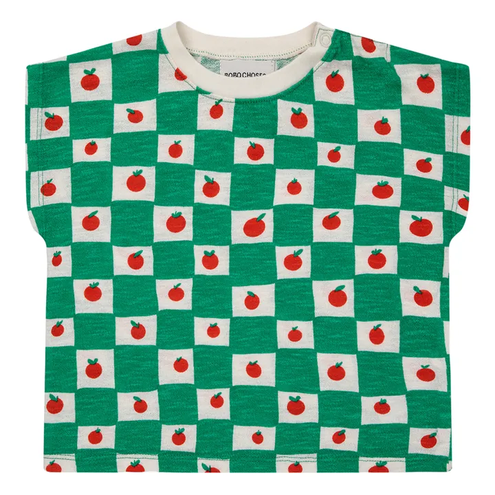 Bobo Choses T-Shirt Coton Bio Tomates | Vert