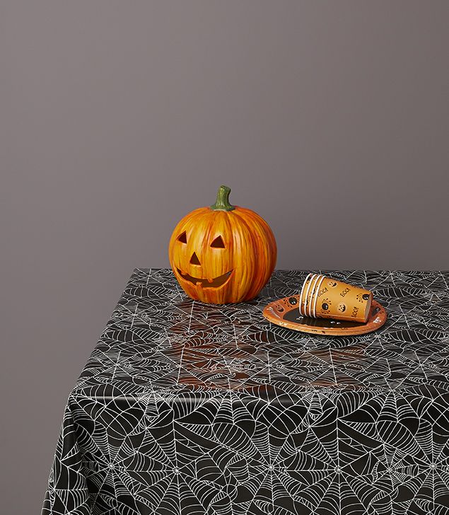 Voksduk Halloween Spider