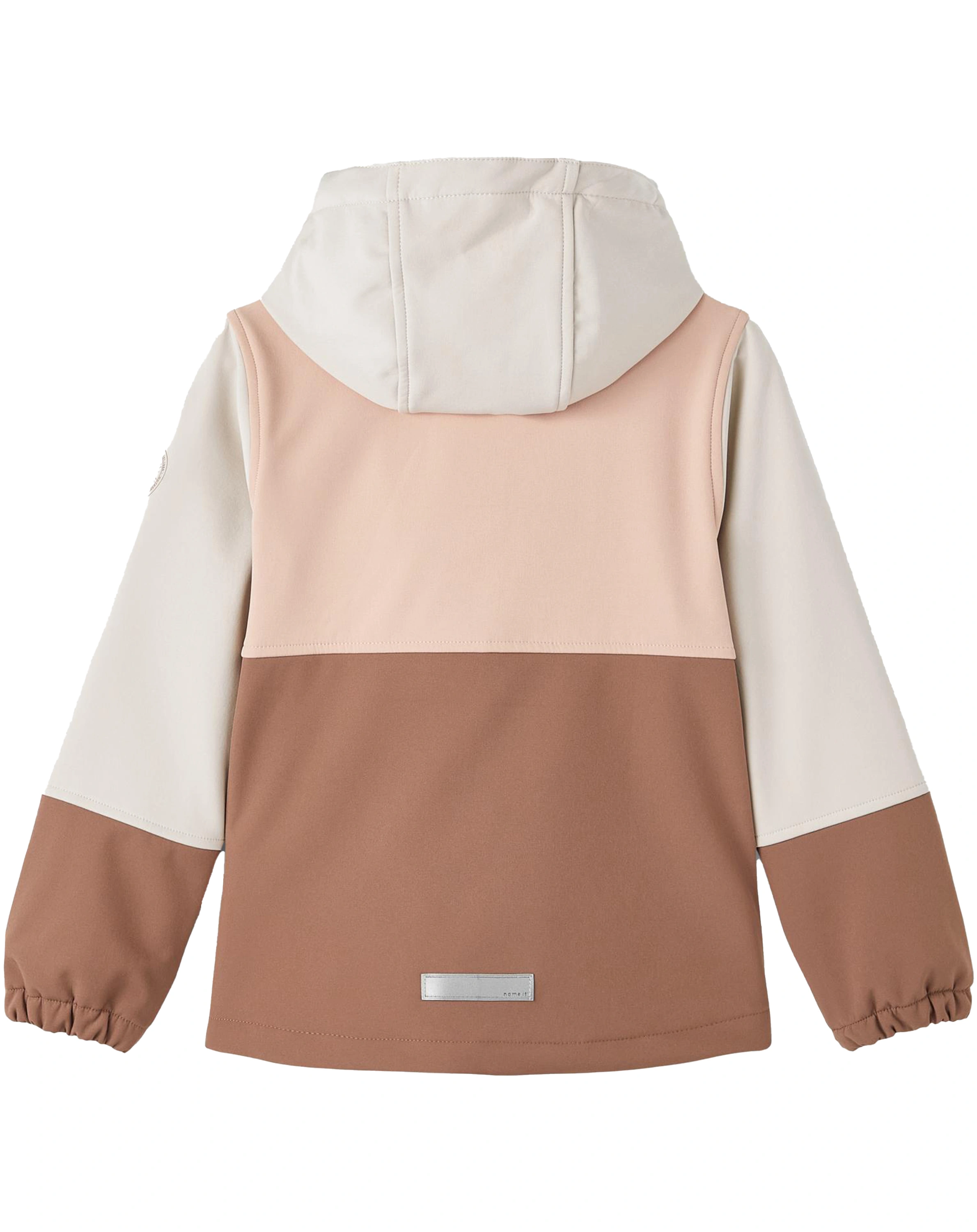 Softshelljacke NKFALFA - BLOCK in misty rose
