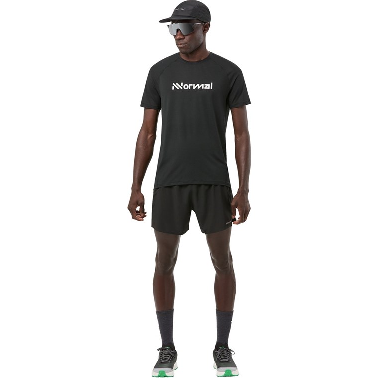 NNormal Race T-Shirt Nature Black